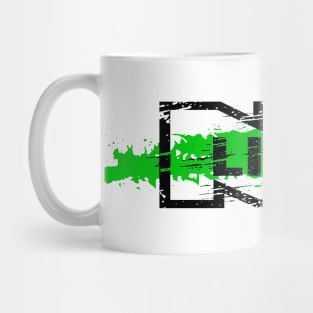 NO LIMIT black/green Mug